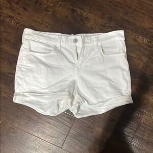 Women's White Shorts